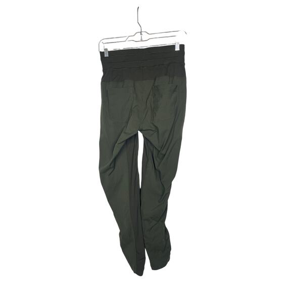 Lululemon Street To Studio Pant II Unlined 28 crop Olive Green 4 - Picture 7 of 9